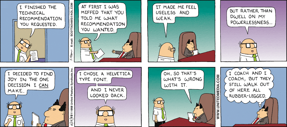 Dilbert Cartoon